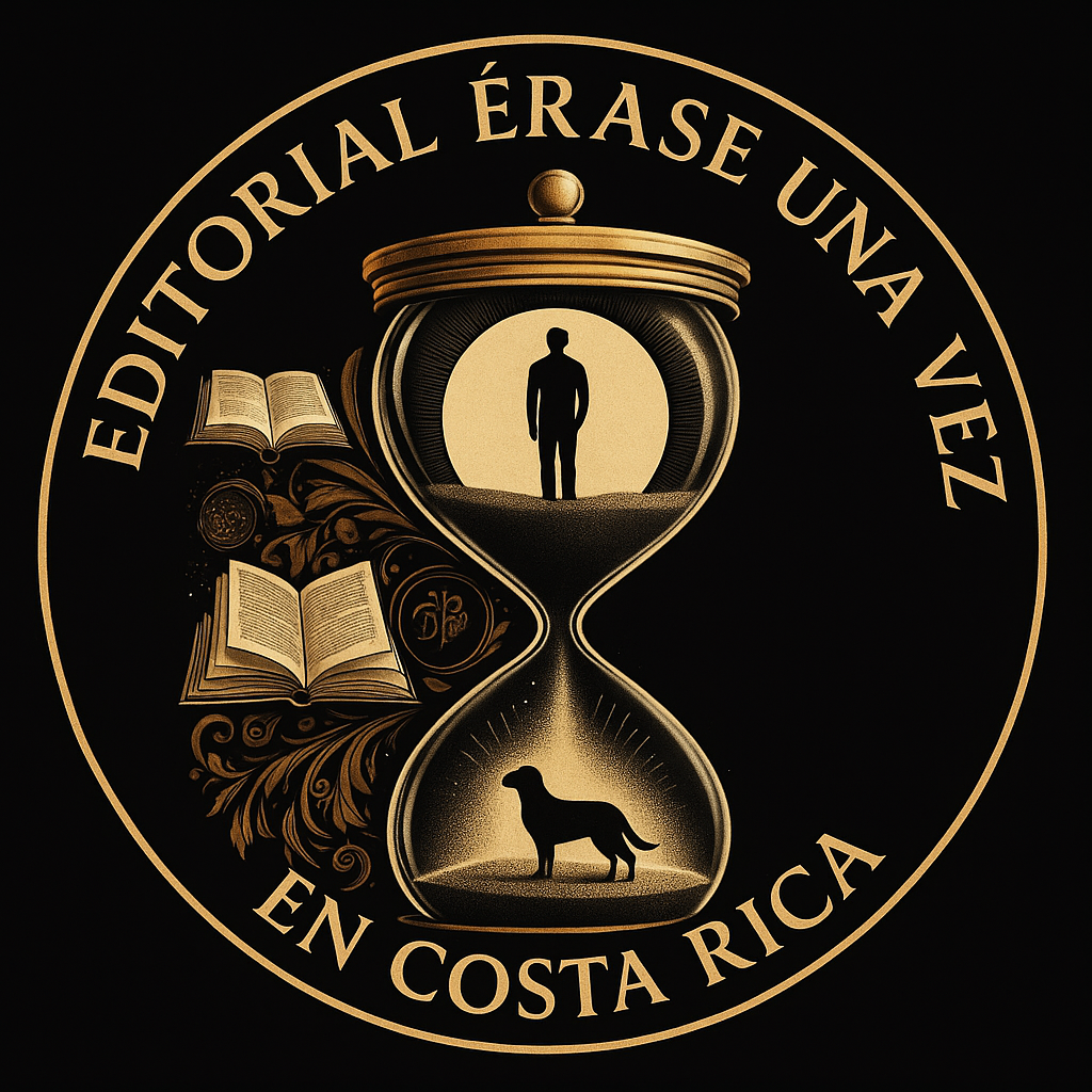 Logo redondo - Editorial Érase una vez en Costa Rica